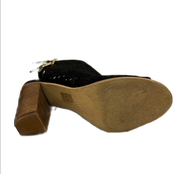 Steve Madden Leather Block Heel Sandals size 7 - Picture 2 of 4